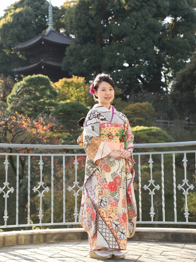 成人の日お祝い着　振袖